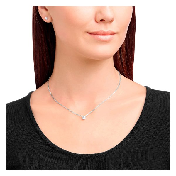 Swarovski Attract ezüst színű ékszer szett swarovski kristállyal 5113468