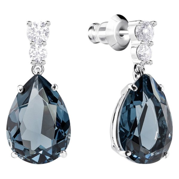 Swarovski Vintage ezüst színű ékszer szett kék swarovski kristállyal 5421820