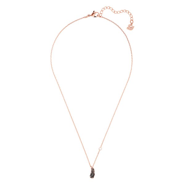Swarovski Rozé ékszer szett fekete swarovski tollal 5506761
