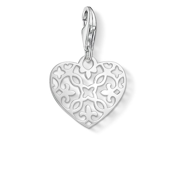Thomas Sabo Arabeszk szív ezüst charm 1497-001-12