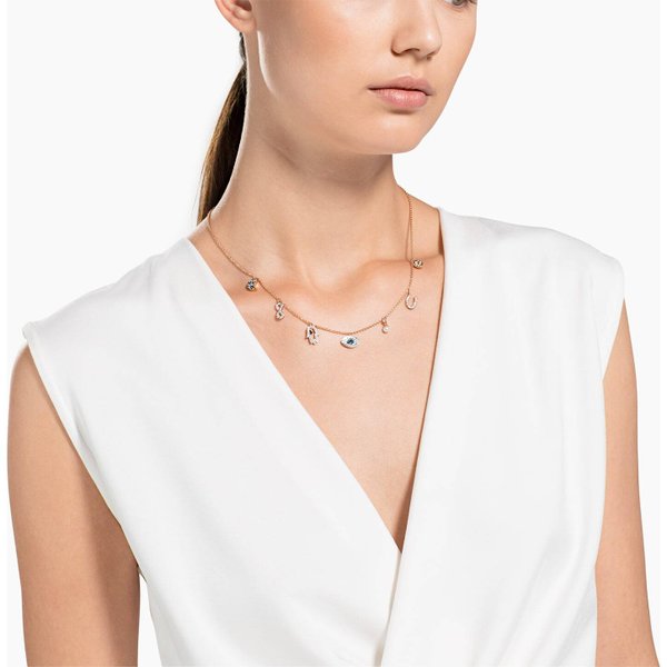 Swarovski Rozé nyaklánc swarovski szimbólumokkal 5497664