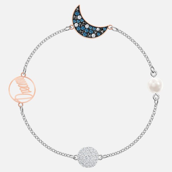 Swarovski Remix karkötő holddal swarovski kristályokkal 