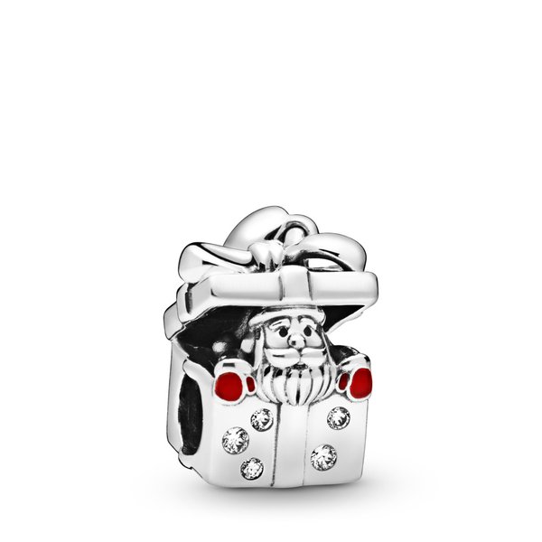 Pandora ékszer Mikulás ajándékdobozban ezüst charm 798470C01