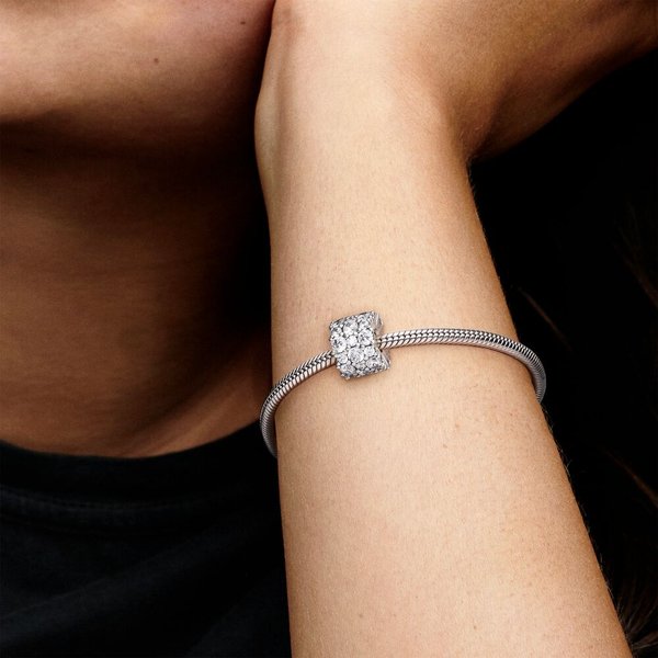 Pandora ékszer Áttetsző csillogás ezüst charm 798487C01