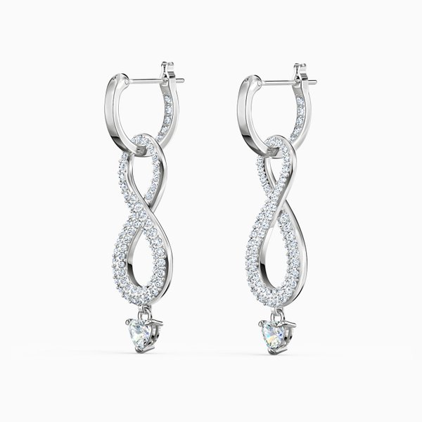 Swarovski Infinity függő fülbevaló swarovski kristályokkal 5520578