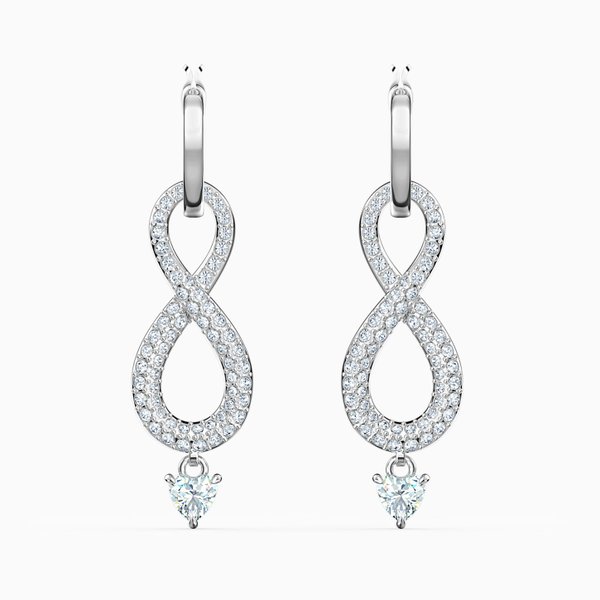 Swarovski Infinity függő fülbevaló swarovski kristályokkal 5520578