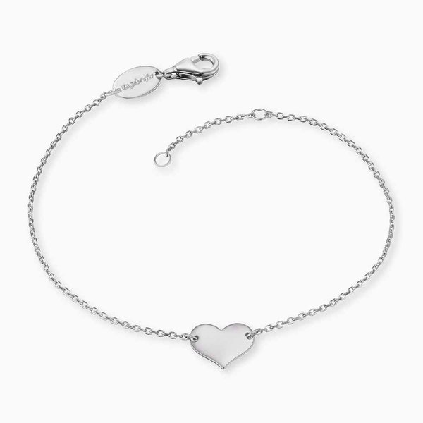 Engelsrufer Ezüst karkötő kis szívvel ERB-LILHEART