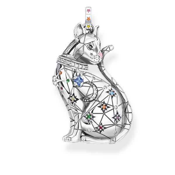 Thomas Sabo Cica ezüst medál csillagképekkel PE883-340-7