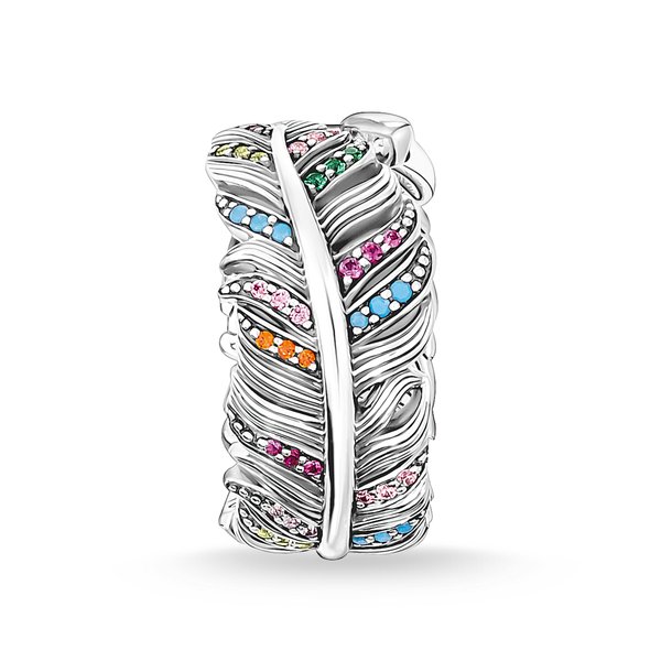Thomas Sabo Toll ezüst gyűrű színes kövekkel 