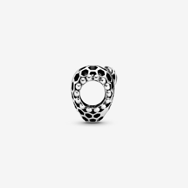 Pandora ékszer Bee happy méhsejt szív ezüst charm 798769C00