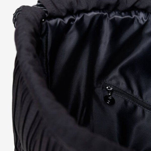 Desigual Back pack pleats black hátizsák 20SQXW17