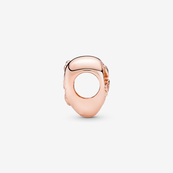 Pandora ékszer Családfa szív rozé charm 788826C01