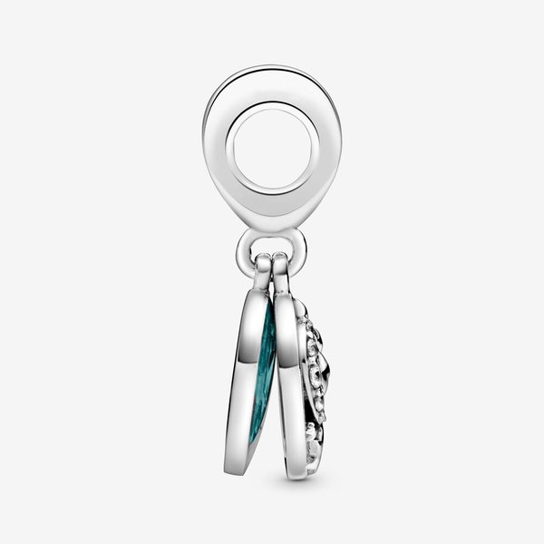 Pandora ékszer Gólya és csillagok függő ezüst charm 798895C01