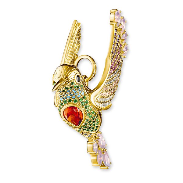 Thomas Sabo Arany kolibri medál színes kövekkel PE875-488-7