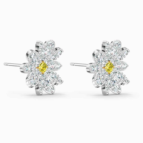 Swarovski Örök virág ezüst színű fülbevaló 5518145