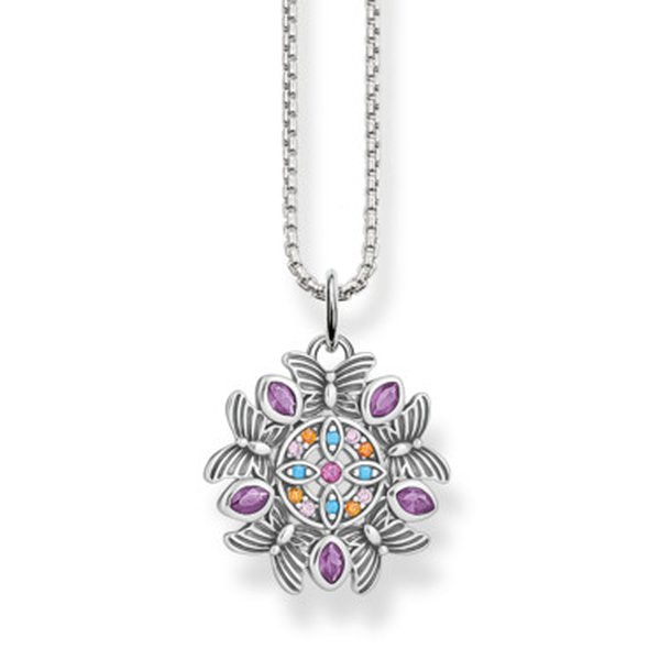 Thomas Sabo Kaleidoszkóp medál ezüst láncon SCKE150286