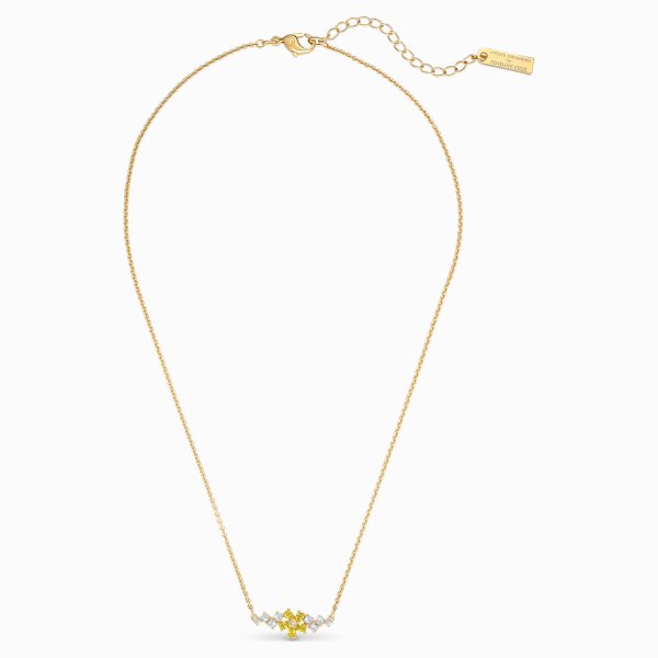 Swarovski Arany színű nyaklánc swarovski kristályokkal 5535781