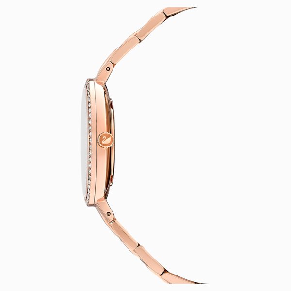 Swarovski Cosmopolitan fekete rozé női óra kristályokkal 5517797