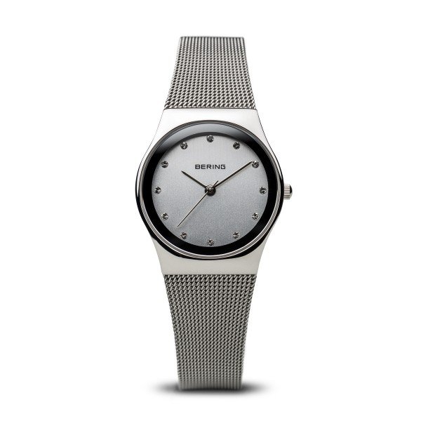 Bering Classic ezüst női óra swarovski kristályokkal 12927-000
