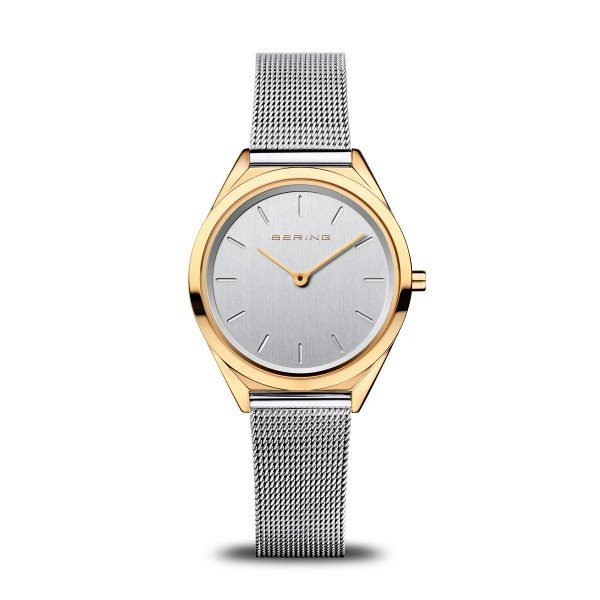 Bering Ultra slim ezüst arany női óra 17031-010