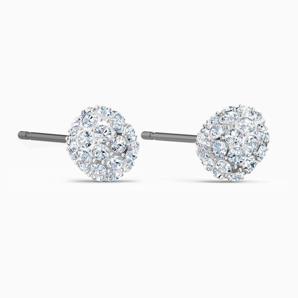 Swarovski Bedugós fülbevaló fehér kristályokkal 5521735