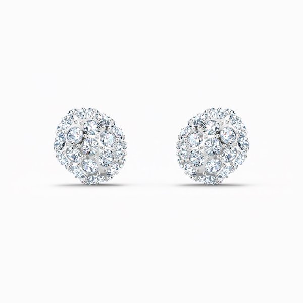Swarovski Bedugós fülbevaló fehér kristályokkal 5521735