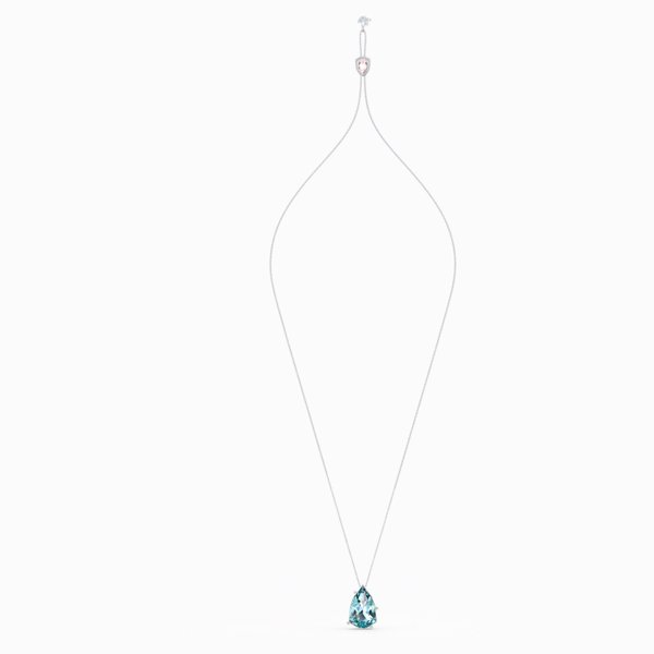 Swarovski Állítható nyaklánc kék swarovski kritállyal 5520494