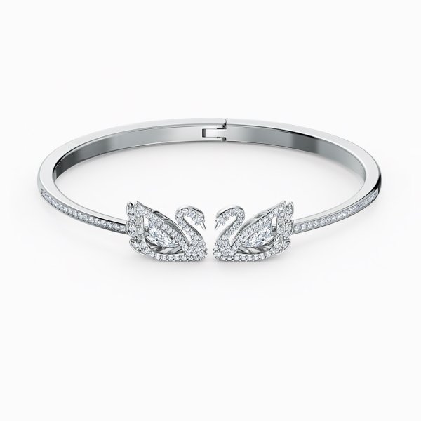 Swarovski Táncoló hattyúk karperec swarovski kristályokkal 