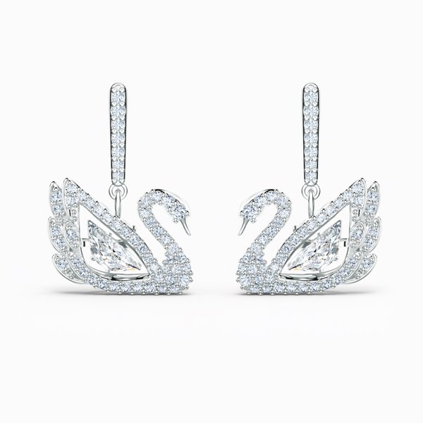 Swarovski Táncoló hattyúk függő fülbevaló 5514420
