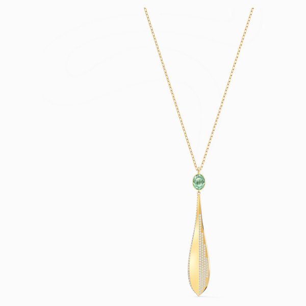 Swarovski Arany színű nyaklánc olajbogyó medállal 5515463