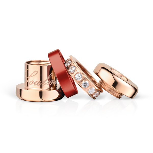 Bering Sarki szimfónia rozé piros charm Soulmate-2