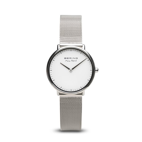 Bering Max René csiszolt acél női óra 15730-004