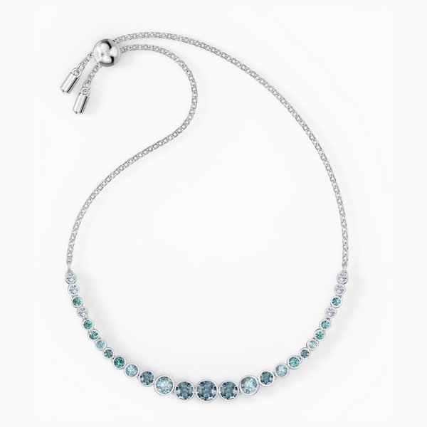 Swarovski Emily Gardient karkötő kék kristályokkal 5562130