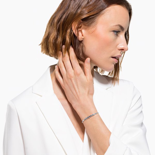 Swarovski Emily Gardient karkötő kék kristályokkal 5562130