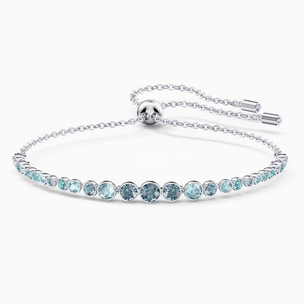 Swarovski Emily Gardient karkötő kék kristályokkal 5562130