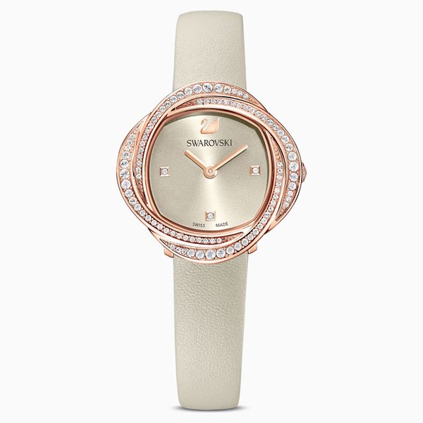 Swarovski Crystal Flower rozé drapp női óra 5552424
