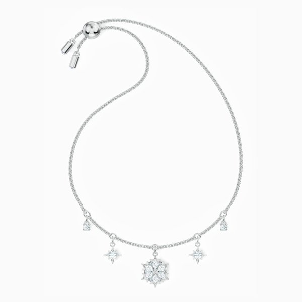 Swarovski Magic ezüst színű hópelyhes sliding karkötő 5576695