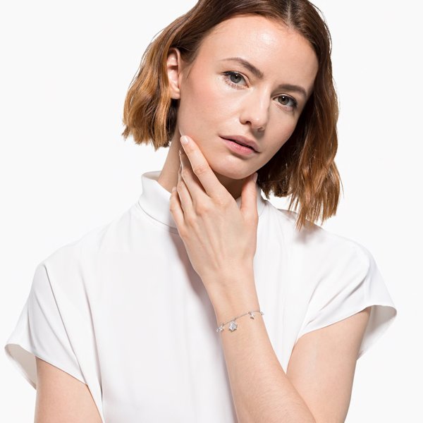 Swarovski Magic ezüst színű hópelyhes sliding karkötő 5576695