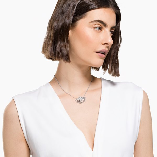Swarovski Dial up ezüst színű nyaklánc 5573694