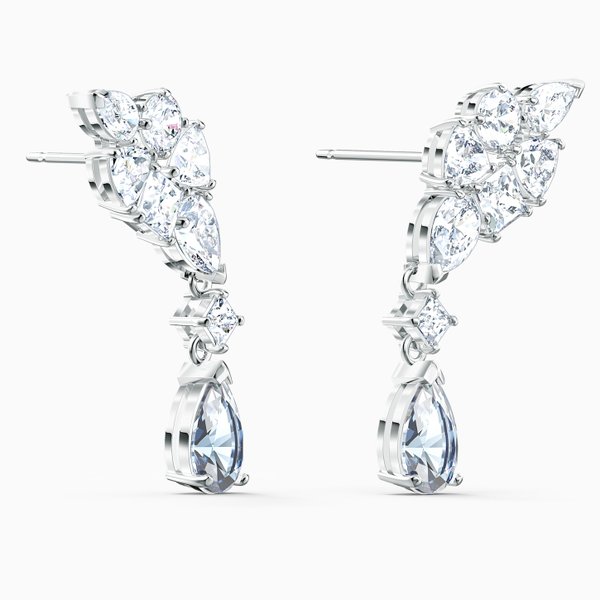 Swarovski Cluster mixed bedugós fehér fülbevaló 5562086