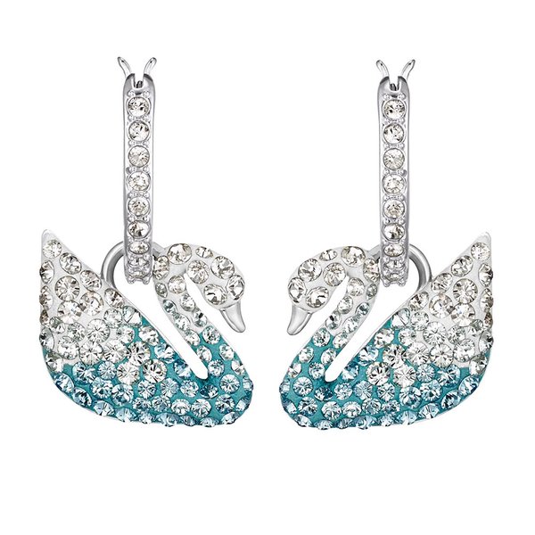 Swarovski Kék ikonikus hattyú szett SZSZETT004