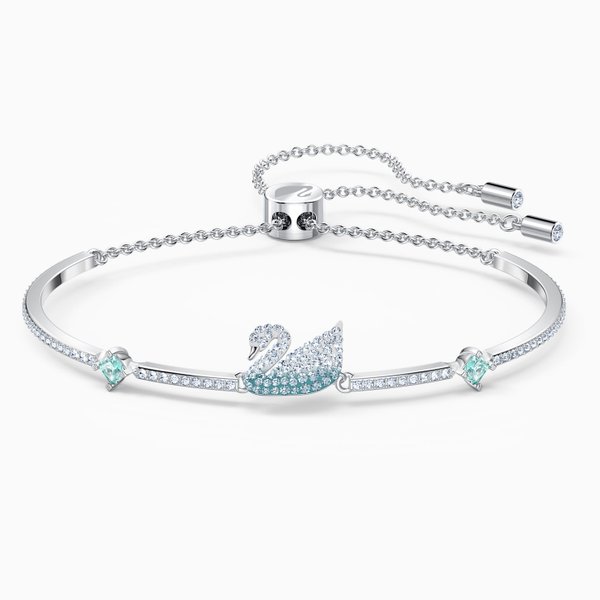 Swarovski Kék ikonikus hattyú szett SZSZETT004