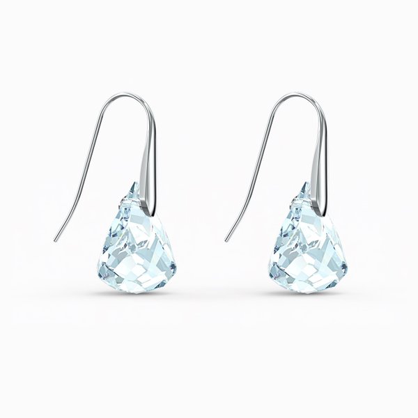 Swarovski Spirit függő fülbevaló vízkék kristállyal 5529138