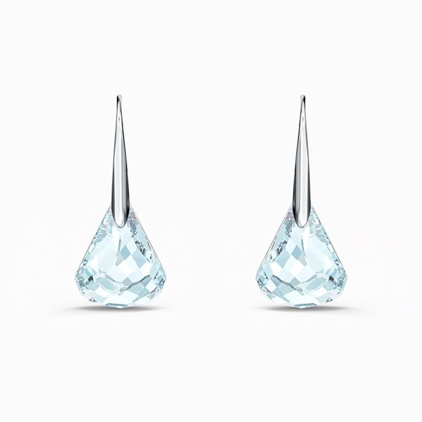 Swarovski Spirit függő fülbevaló vízkék kristállyal 5529138