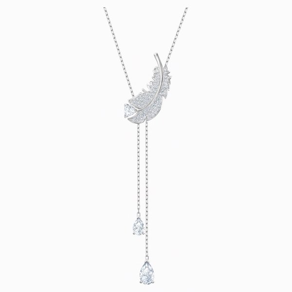 Swarovski Y alakú nyaklánc toll medállal 5493397