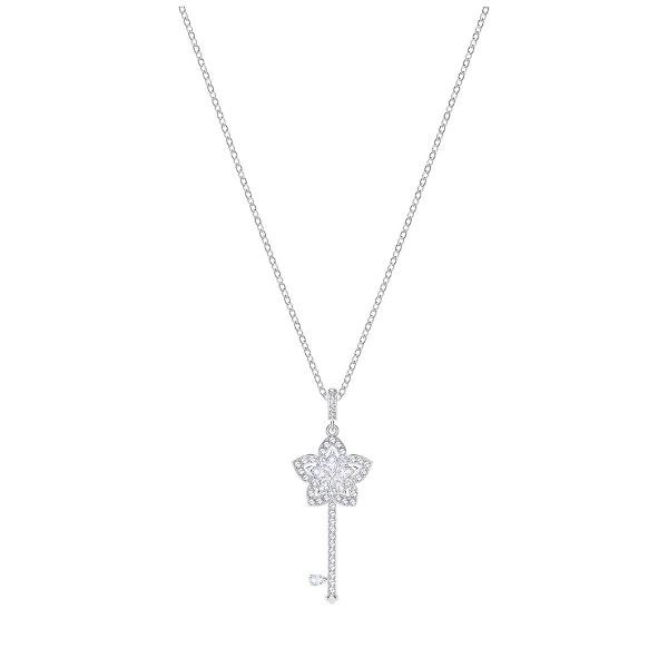 Swarovski Virág kulcs ezüst színű nyaklánc 5365276
