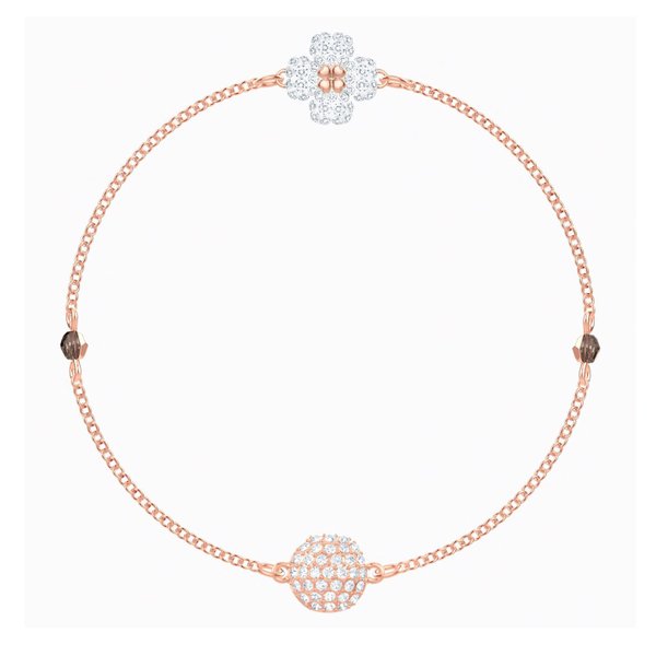 Swarovski Remix rozé karkötő lóherével 