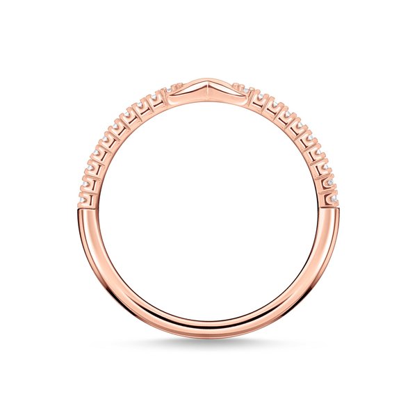 Thomas Sabo Rozé cirkónia köves gyűrű végtelennel 