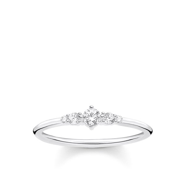 Thomas Sabo Ezüst vintage gyűrű cirkóniával 