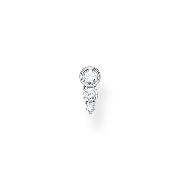 Thomas Sabo Fél pár ezüst köves fülbevaló H2143-051-14